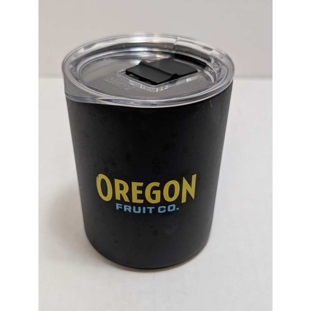 MiiR 10oz Black Insulated Travel Tumbler Cup w Lid Stainless Steel Oregon Fruit